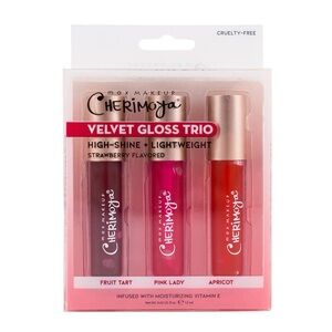 Velvet Gloss Trio - Fruit Tart, Pink Lady, Apricot
